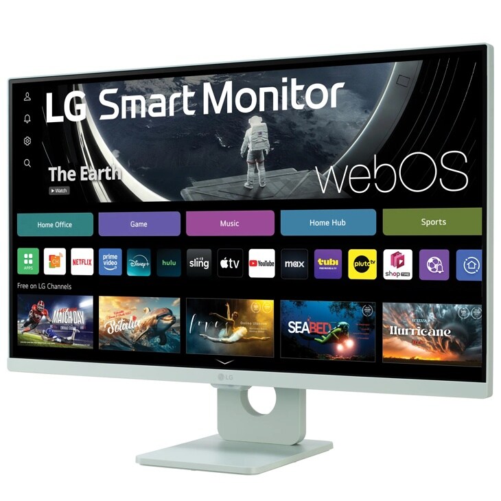 27" Full HD IPS MyView Smart Monitor with webOS and Built-in Speakers
