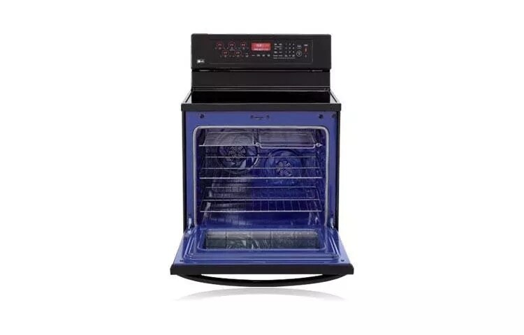 Freestanding Electric Range with Dual Convection System