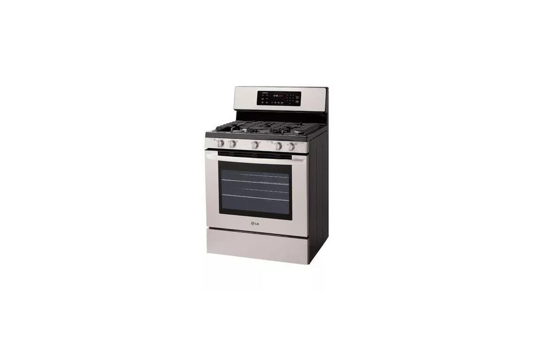 5.4 cu. ft. Capacity Gas Single Oven Range with Oval Burner and Griddle