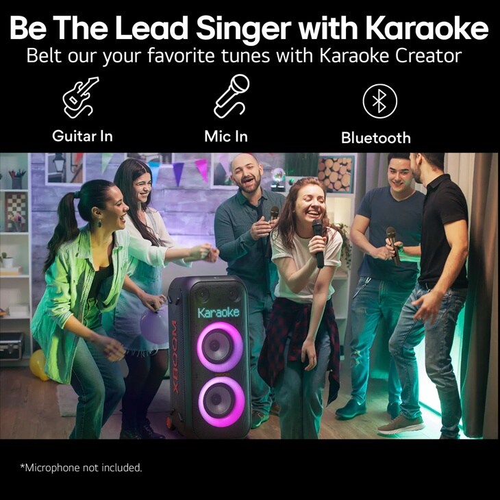 Be The Lead Singer with Karaoke
Belt our your favorite tunes with Karaoke Creator