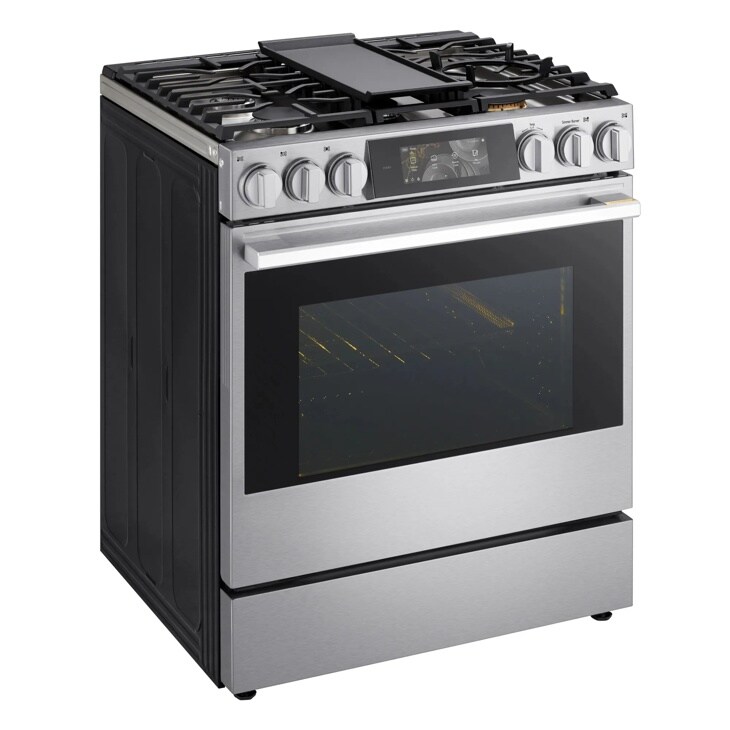 LG SIGNATURE Smart Gas Slide-In Range w/ AI Camera - LSGU6339X| LG USA
