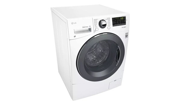 LG WM1388HW: 24 Inch Compact Front Load Washer w/ NFC Tag On