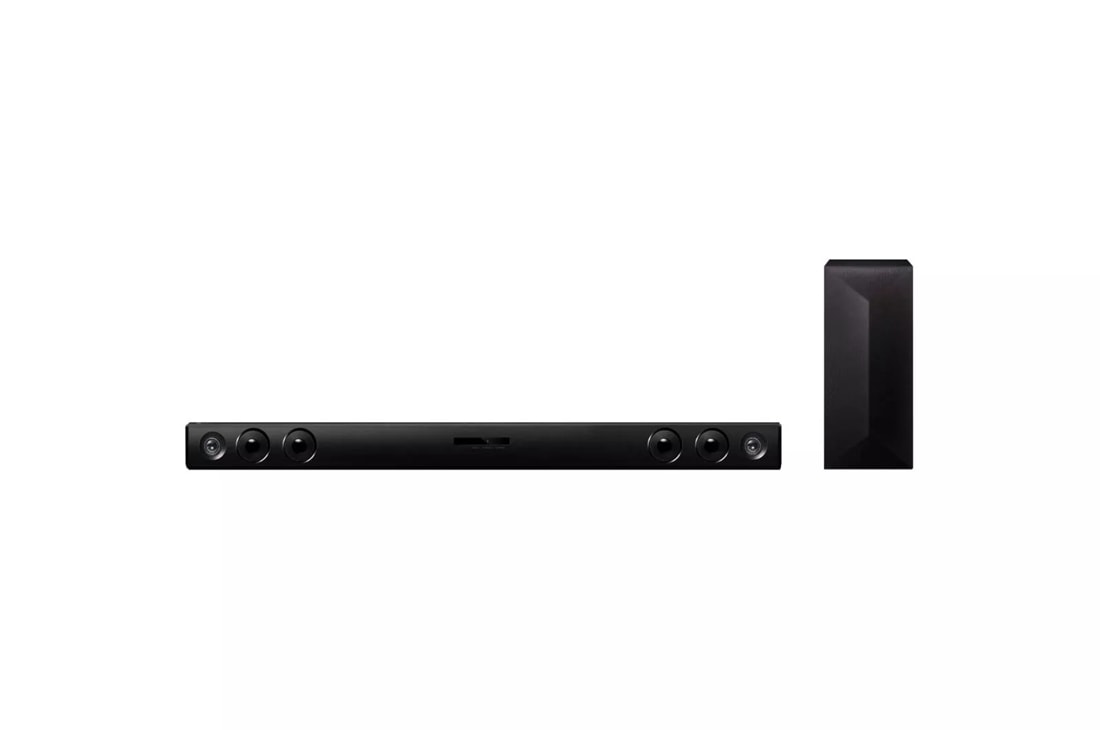 2.1ch 300W Sound Bar with Wireless Subwoofer and Bluetooth® Connectivity