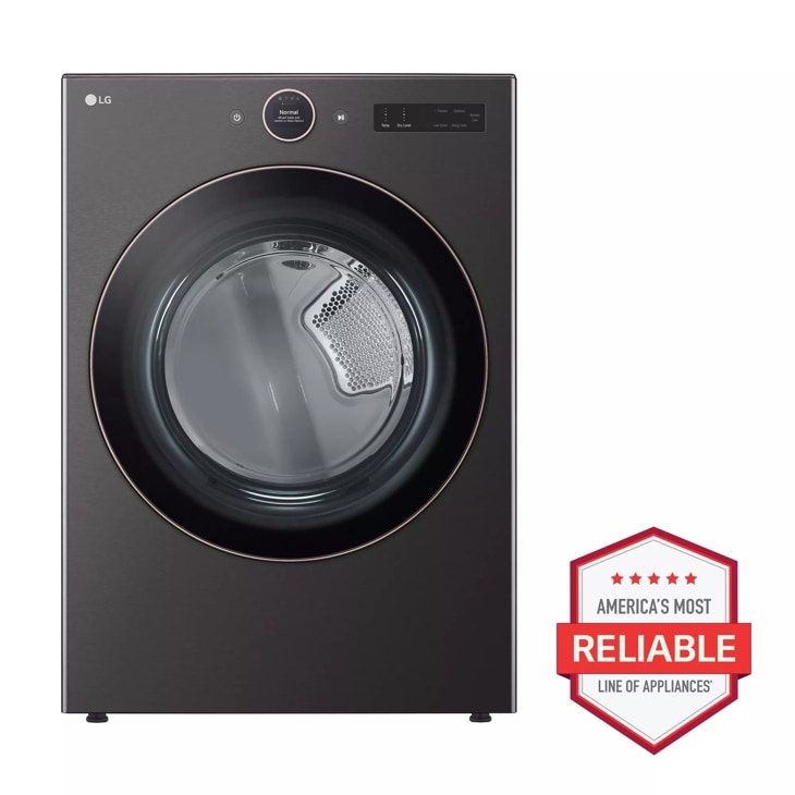 7.4 cu. ft. Ultra Large Capacity Smart Front Load Gas Dryer with Sensor Dry & Steam Technology