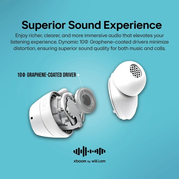 LG xboom Buds Wireless Bluetooth Earbuds - BUDS.AUSALWH | LG USA
