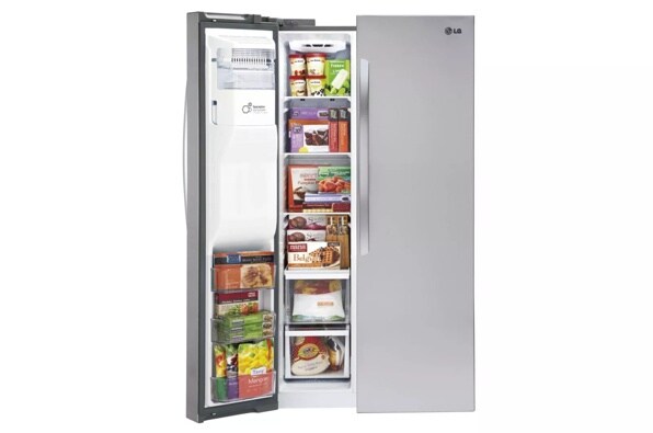 LSXC22436S Side-By-Side Counter Depth Refrgerator - 22 cu.ft