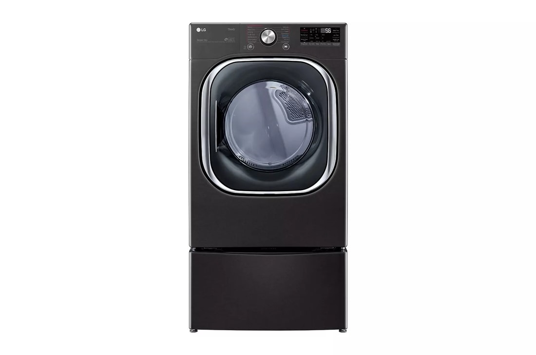 7.4 cu. ft. Ultra Large Capacity Smart wi-fi Enabled Front Load Electric Dryer with TurboSteam™ and Built-In Intelligence