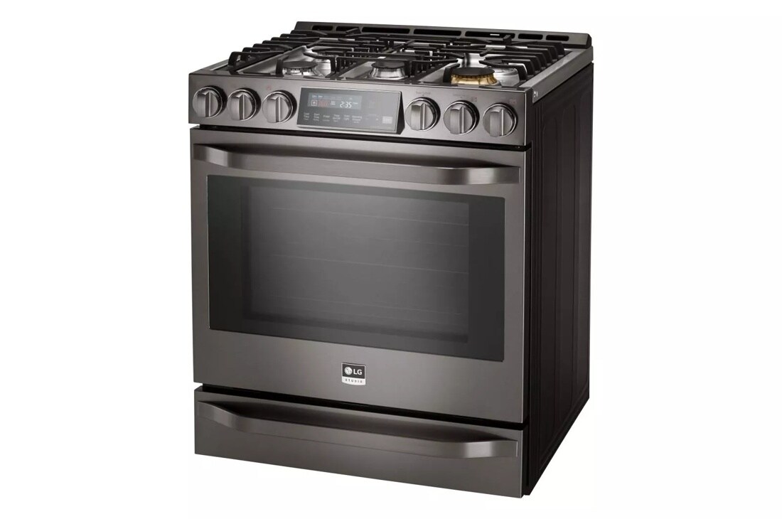 LG STUDIO 6.3 cu. ft. Smart wi-fi Enabled Gas Slide-in Range with ProBake Convection®