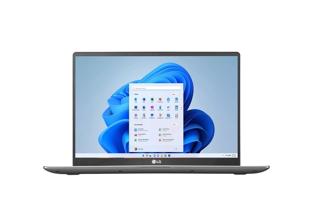 LG UltraPC 17” Lightweight Laptop, Intel® 12th Gen Core® i7-1260P Processor, Windows 11 Home, NVIDIA RTX3050, 16GB RAM, 512GB SSD, Dark Silver