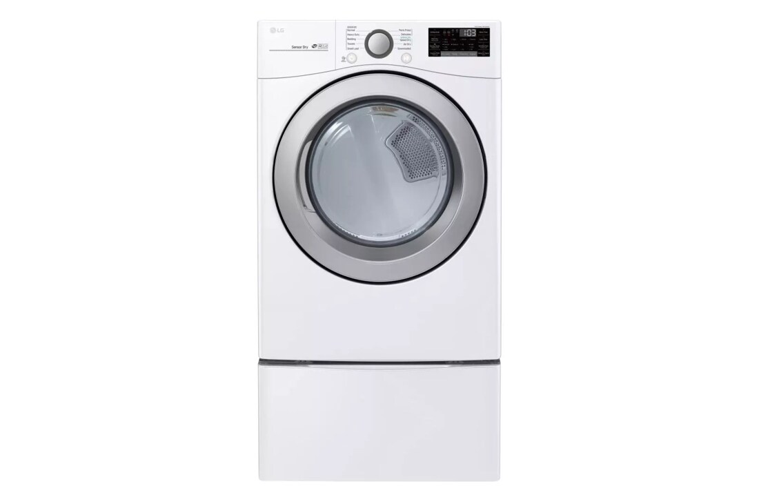 Lg DLGX4001W Gas Dryer - White