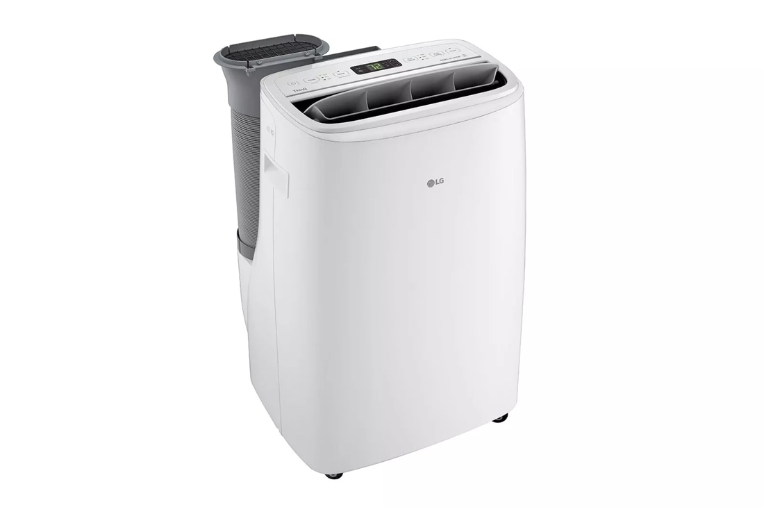 LG 10,000 BTU Dual Inverter Smart Wi-Fi Portable Air Conditioner - White