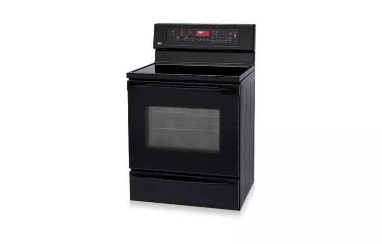 Freestanding Electric Range with Dual Convection System