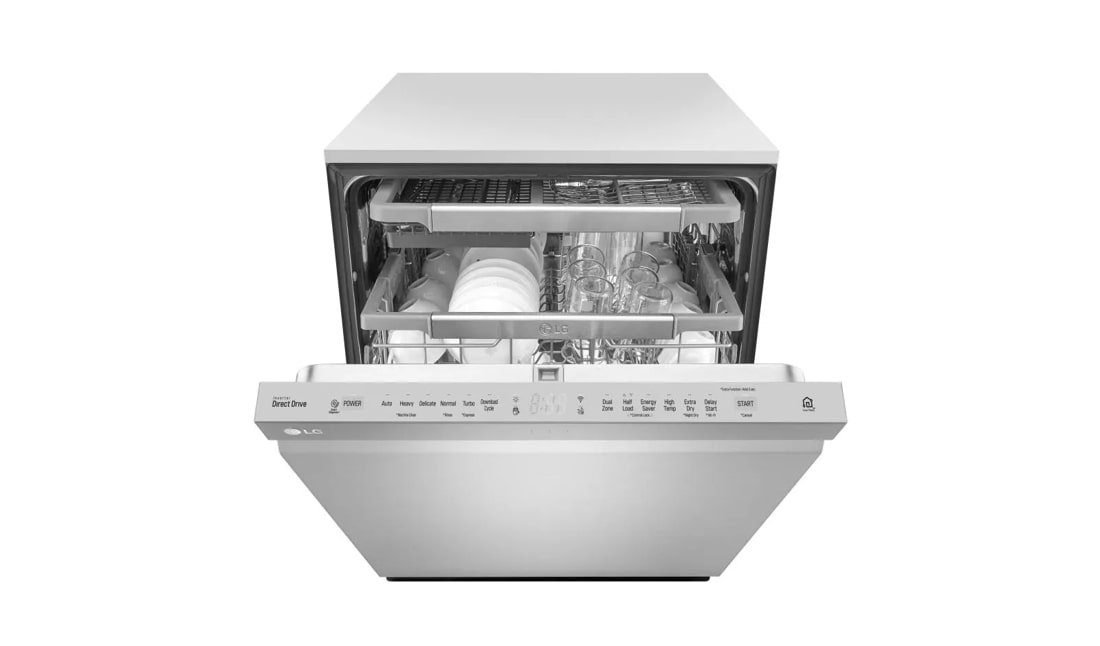 Smart Dishwasher With QuadWash™ And Adjustable 3rd Rack,, 45% OFF