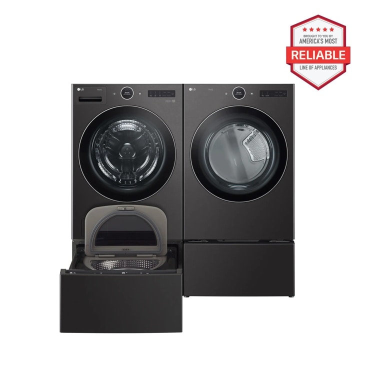 5.0 cu. ft. Front Load Washer & 7.4 cu. ft. Gas Dryer with