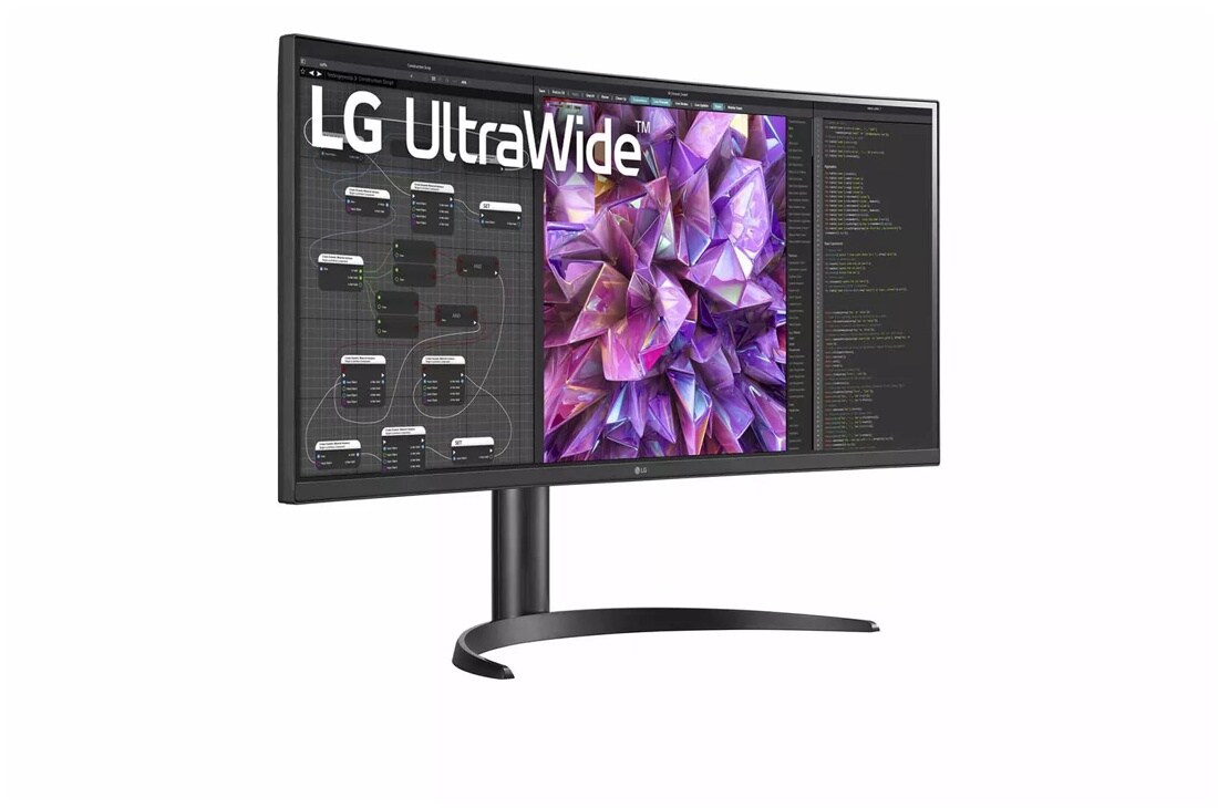 34" Curved UltraWide™ QHD IPS HDR 10 Built-in KVM Monitor with USB Type-C™