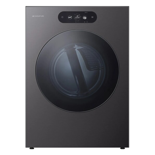 LG SIGNATURE 9.0 cu. ft. Mega Capacity Smart Front Load Gas Dryer with Built-In Intelligence, TurboSteam® and Touch LCD Control