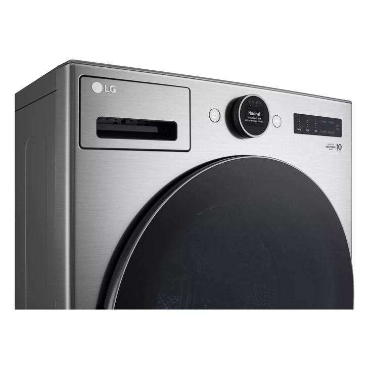 LG 3400 Series White Front Load Washer & Gas Dryer Package, Yale Appliance