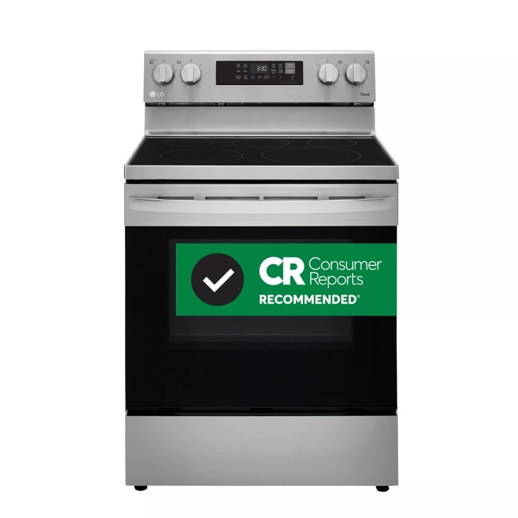 6.3 cu ft. Smart Wi-Fi Enabled Fan Convection Electric Range with Air Fry &  EasyClean®