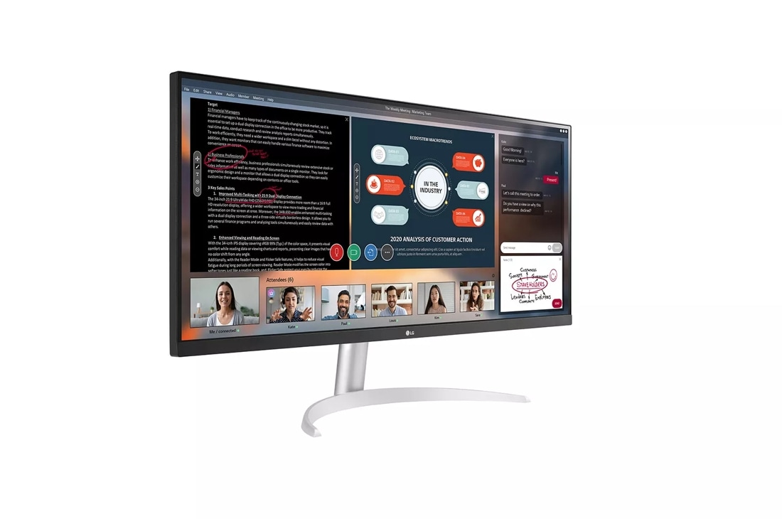 LG 34WP50S 34 FHD IPS UltraWide Monitor FreeSync - Office Depot