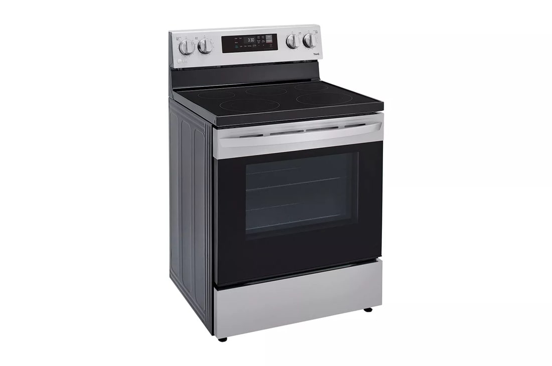 LG 30 PrintProof™ Stainless Steel Slide-In Electric Range, Yale Appliance