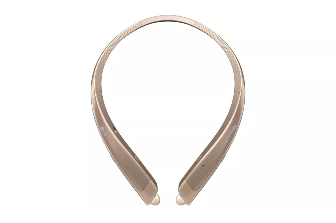 LG TONE PLATINUM Bluetooth Wireless Headset Gold LG USA