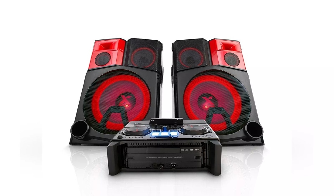 LG CM9950: 4400W 6.0ch Mini Shelf System with Multi Bluetooth and