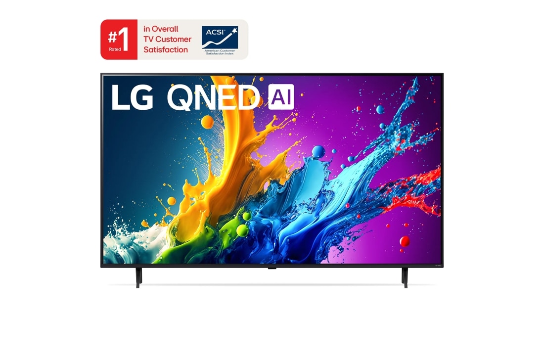 65 inch LG QNED AI QNED80 4K Smart TV 2024 - 65QNED80TUC 