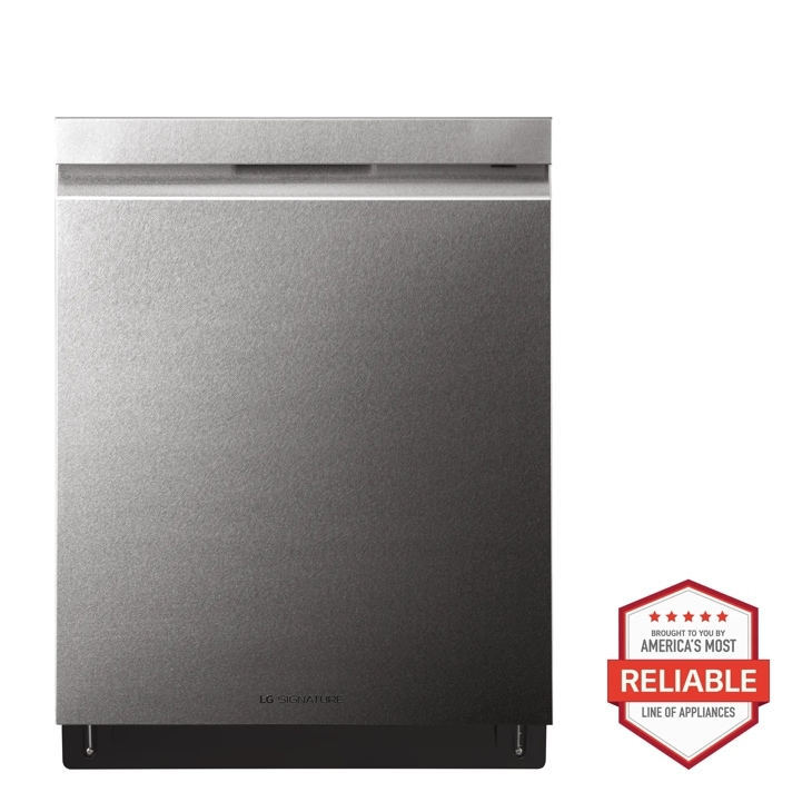 LG SIGNATURE Top Control Smart Wi-Fi Enabled Dishwasher with TrueSteam® and QuadWash™
