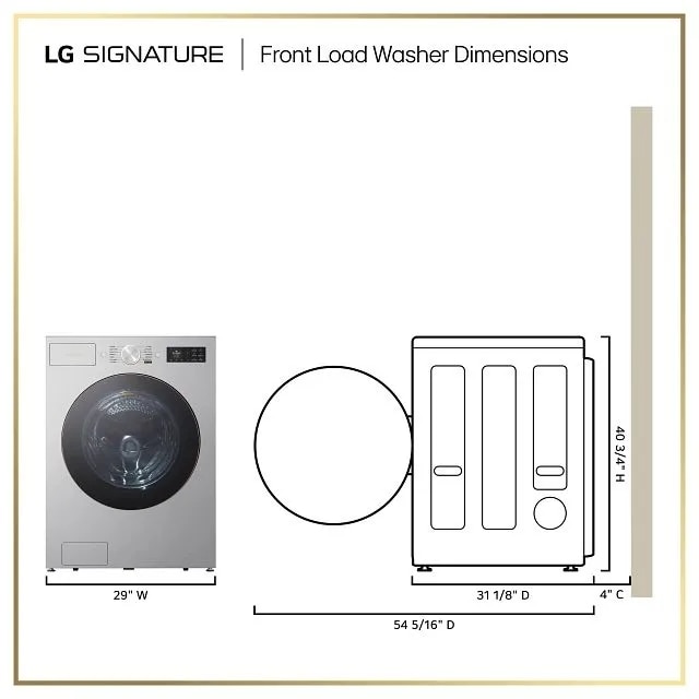 LG SIGNATURE Smart Front Load Washer - WM9700HPA | LG USA