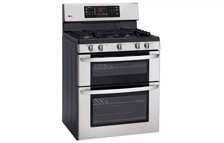 6.1 cu. ft. Capacity Gas Double Oven Range with SuperBoil™ Burner and EasyClean®