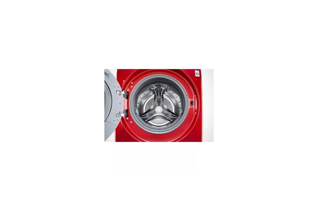 LG WM2650HRA 27 Front-Load Washer with 3.6 cu. ft. Capacity, 9 Wash  Cycles, 9 Options, Steam Option, Load Size Sensing, ColdWash Technology and  Dual LED Display: Wild Cherry Red