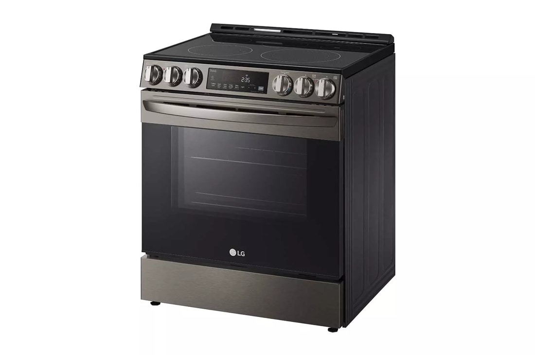 Lg black stainless steel deals electric stove