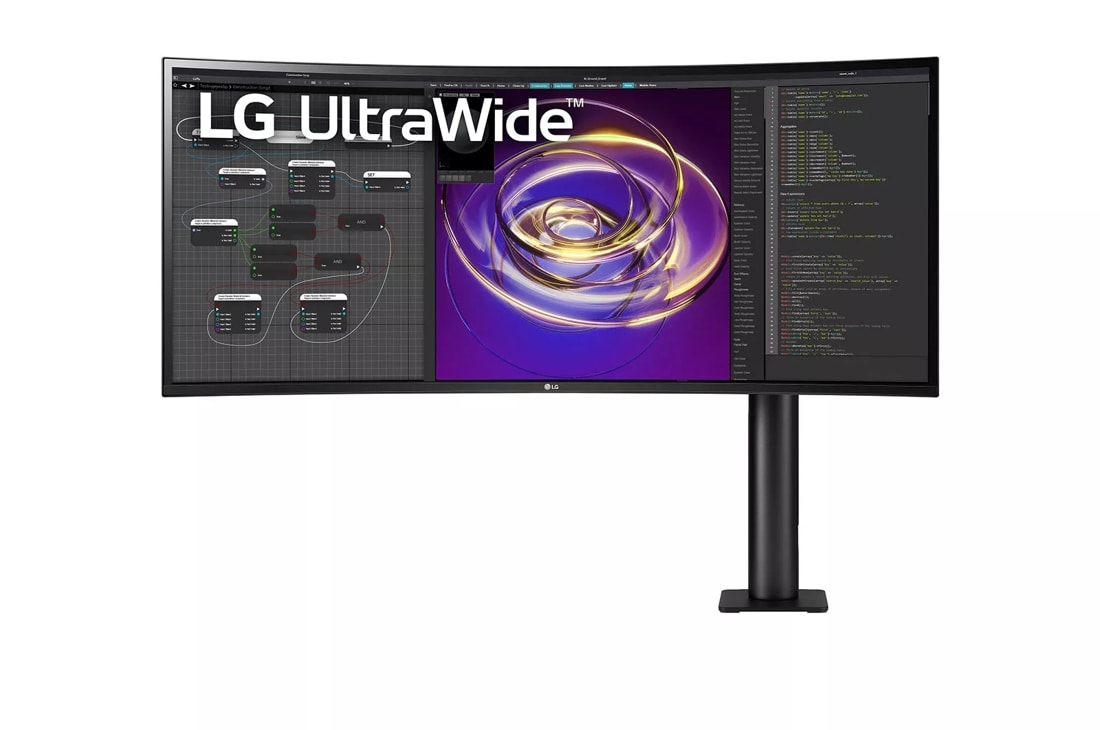 34'' Curved UltraWide™ Ergo QHD IPS  HDR Monitor with USB Type C