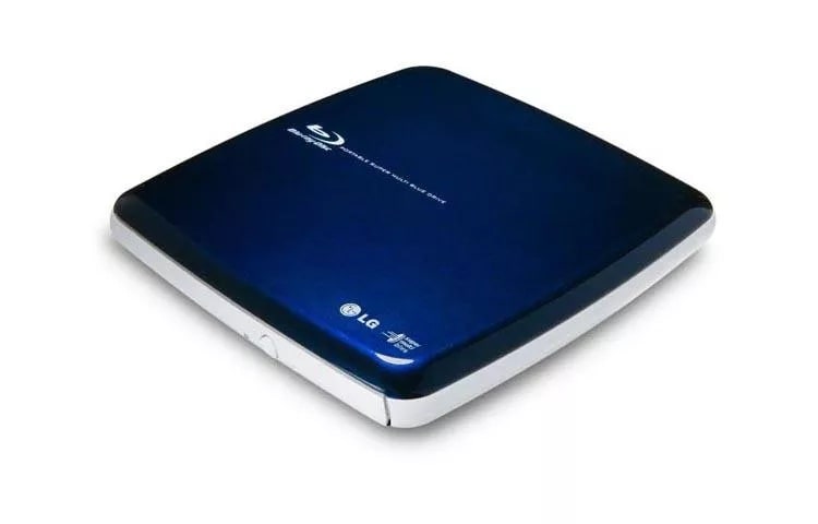 Blu-ray™ Disc Rewriter Super Multi Blue Slim Portable