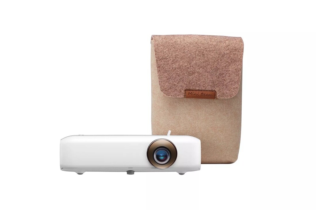 LG PH550: Minibeam LED Projector With Built-In Battery and