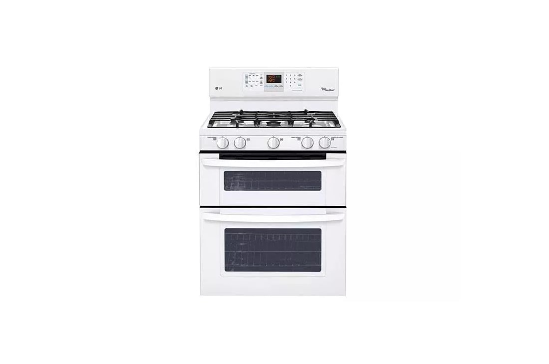 6.1 cu. ft. Capacity Gas Double Oven Range with SuperBoil™ Burner and EasyClean®