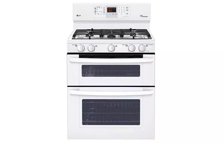 6.1 cu. ft. Capacity Gas Double Oven Range with SuperBoil™ Burner and EasyClean®