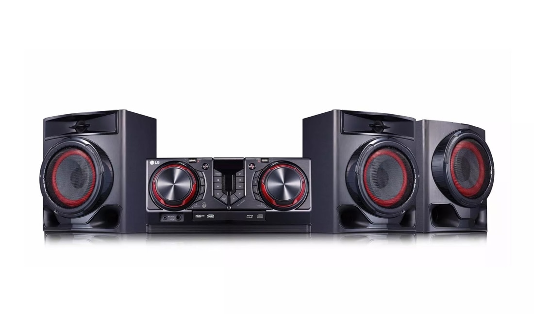 LG - XBOOM 700W Main Unit and Speaker System Combo Set - Black