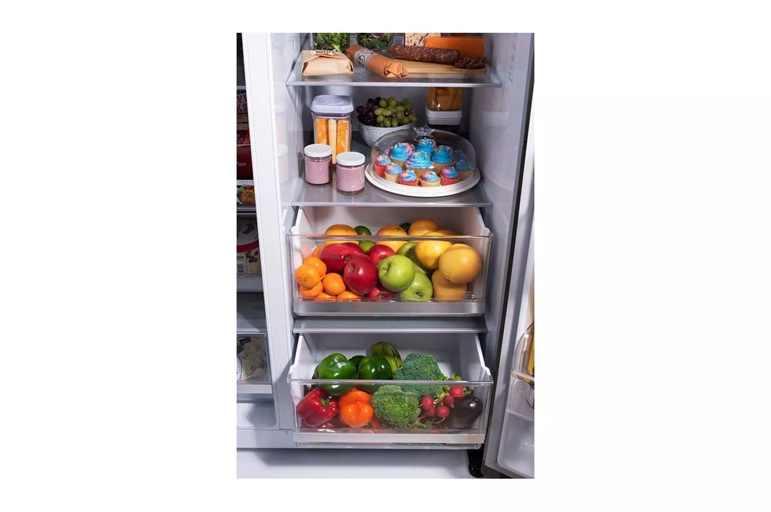 LG 27 Cu. ft. Side-By-Side Refrigerator with Craft Ice