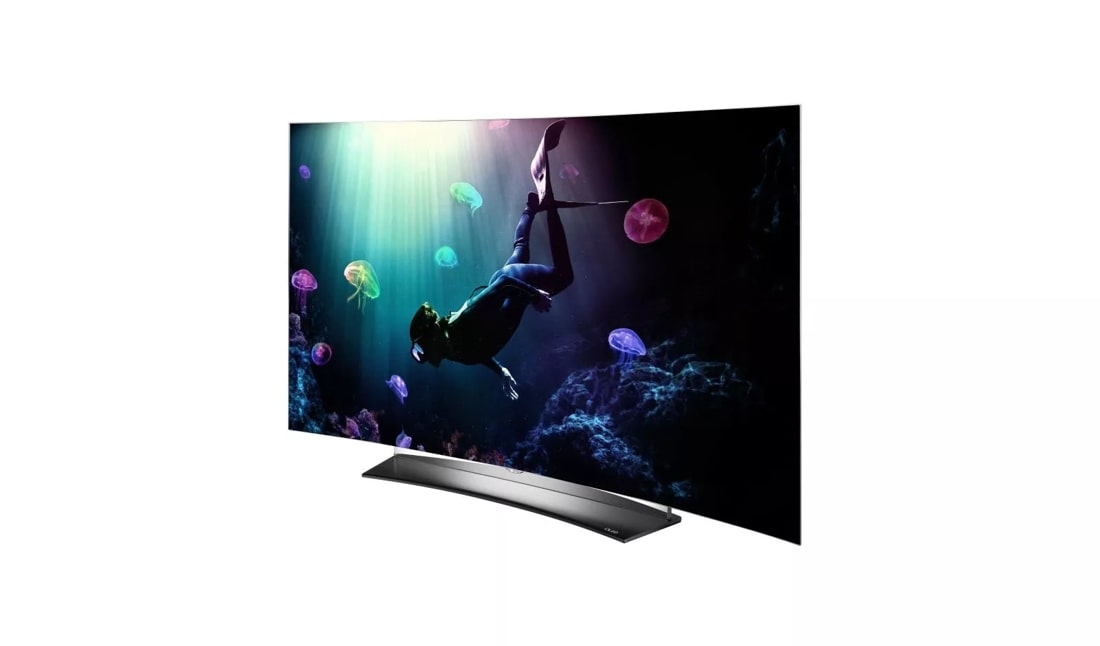 lg curved oled tv cost