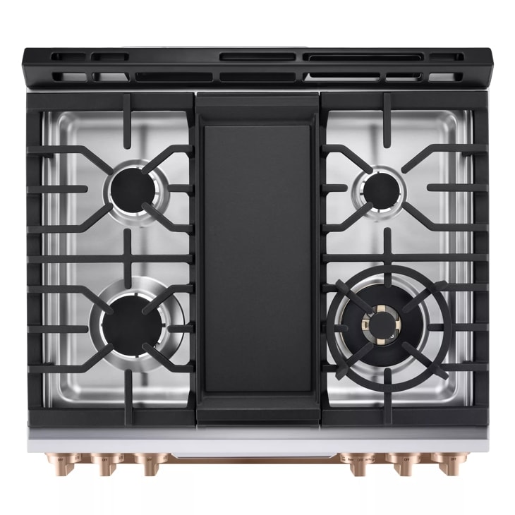 Lg gas online range white