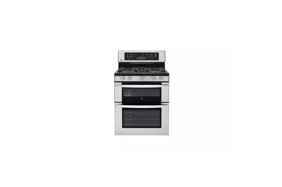 6.1 cu. ft. Capacity Gas Double Oven Range with Infrared Grill and EasyClean™