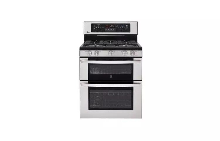 6.1 cu. ft. Capacity Gas Double Oven Range with Infrared Grill and EasyClean™