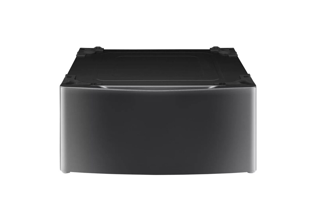 Laundry Pedestal – Black Stainless Steel