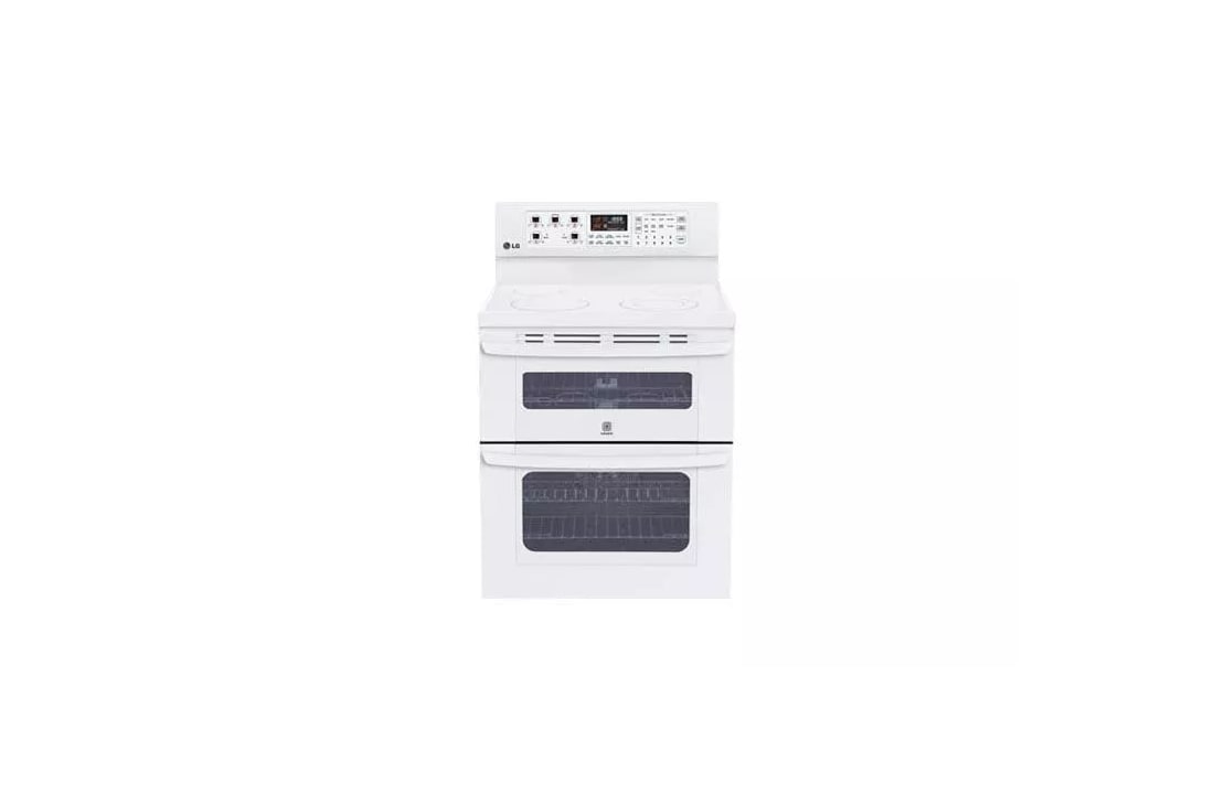 6.7 cu. ft. Capacity Electric Double Oven Range with Convection and Infrared Heating™ LG range product view 1