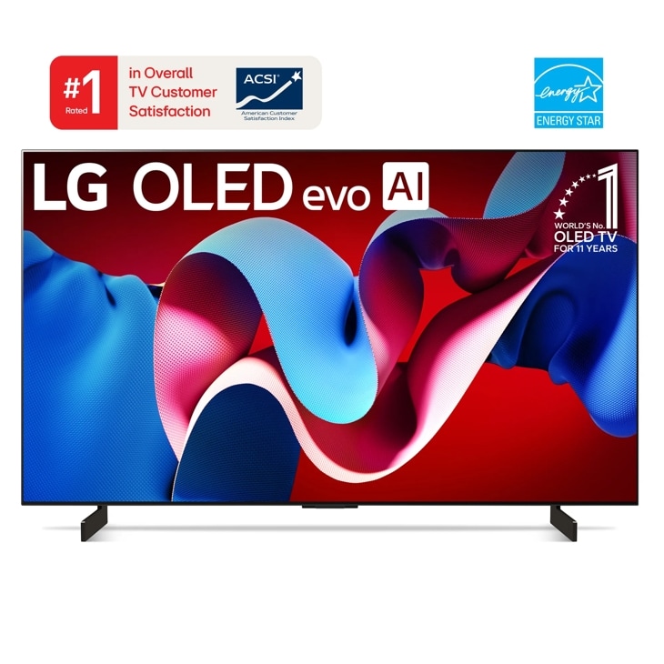 42 inch Class LG OLED evo C4 4K Smart TV 2024