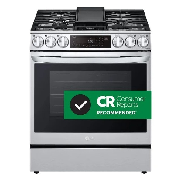 LG LSIL6336FE Induction Slide-In Range – Front View