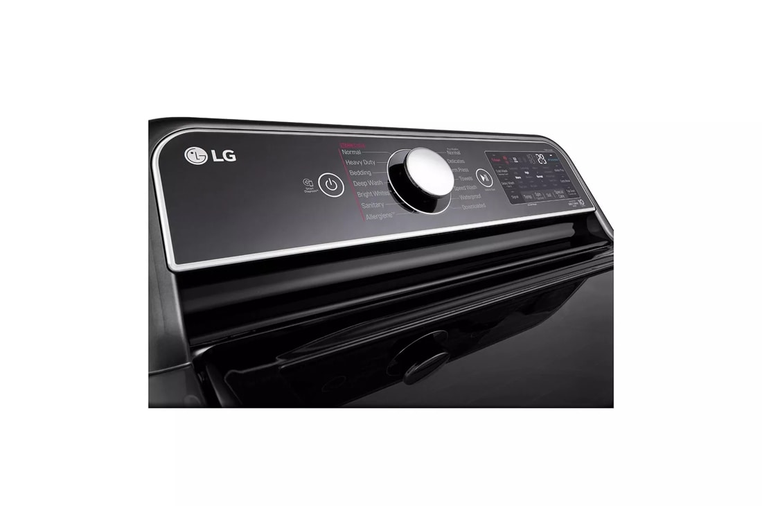 LG 5.5 Cu. Ft. Black Steel Top Load Washer, Colder's