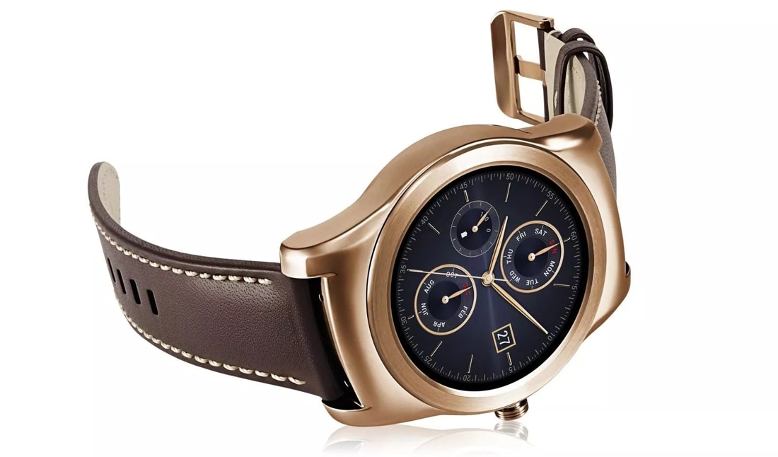 LG W150 Watch Urbane Elegant Gold Smartwatch LG USA