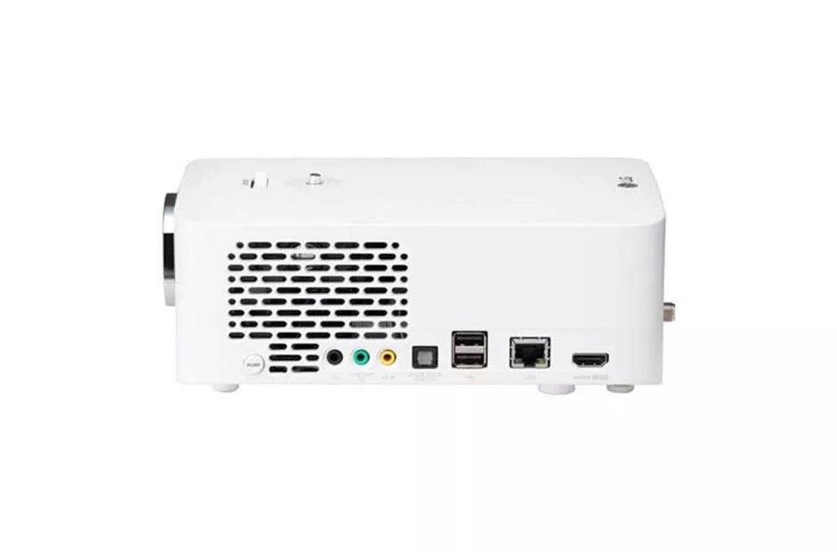 LED Home Theater Projector with Smart TV and Magic Remote